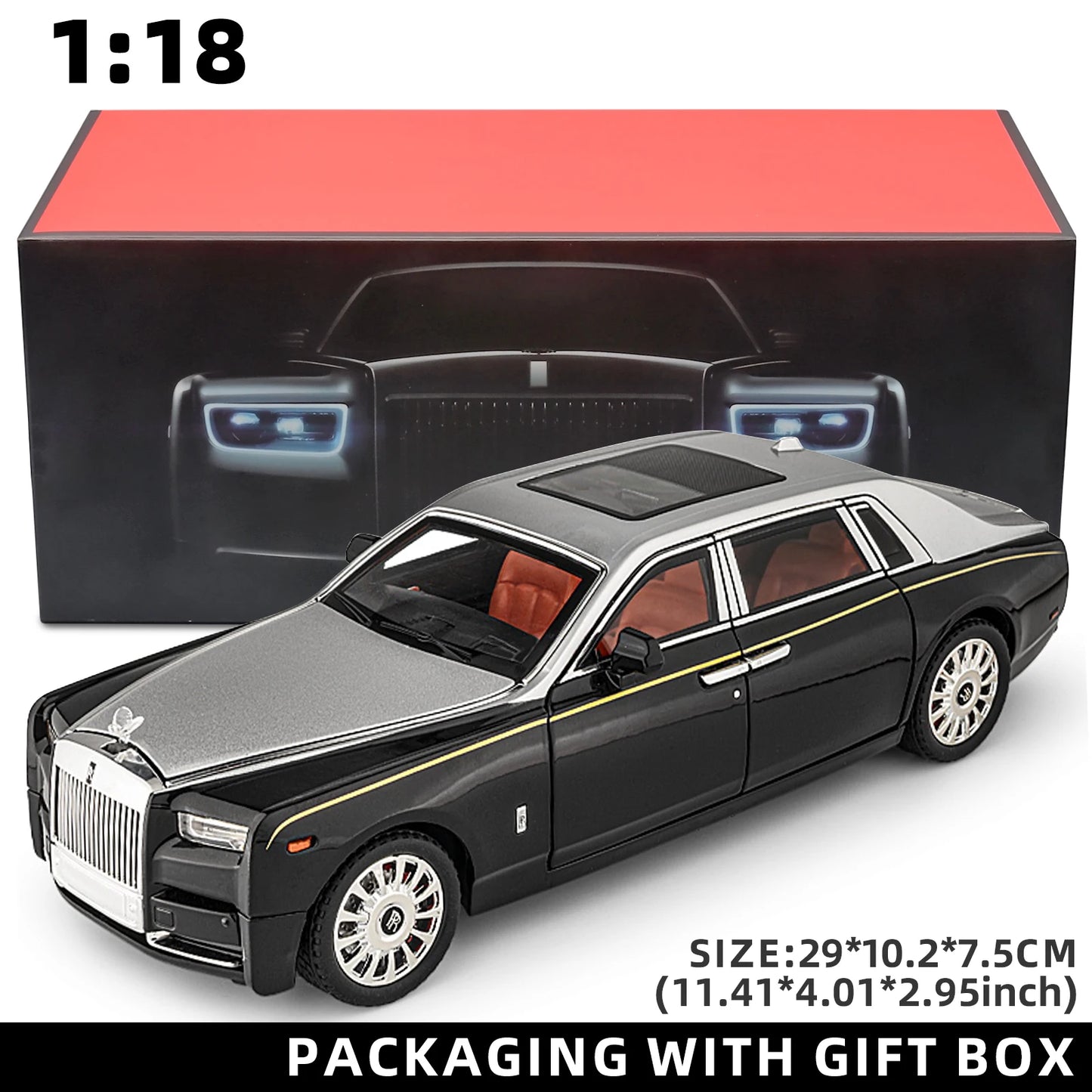 1:18 Rolls-Royce Phantom Model Car