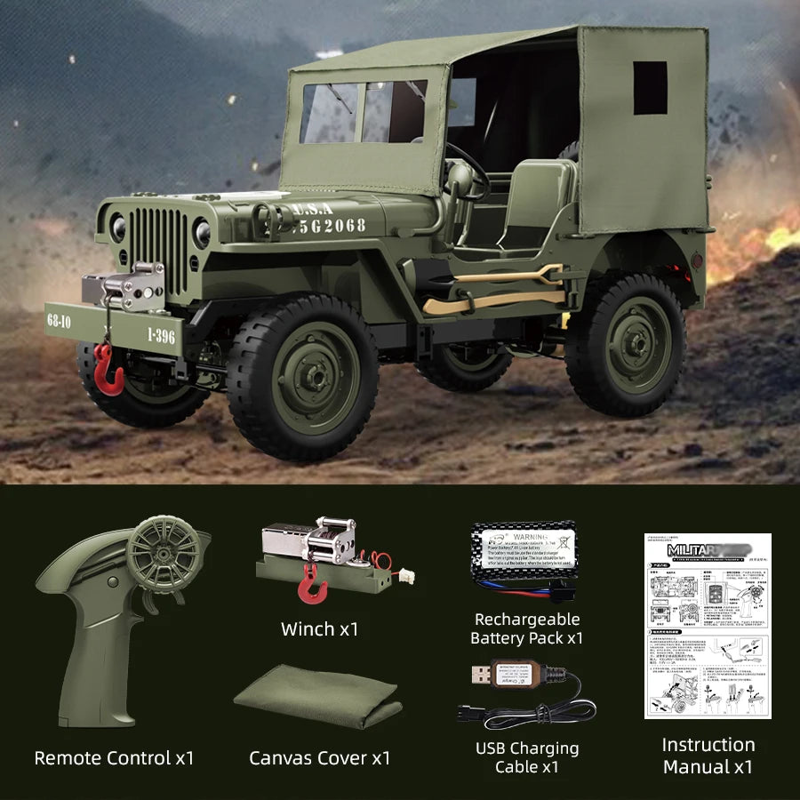 C8815 RC 1:10 JEEP Car