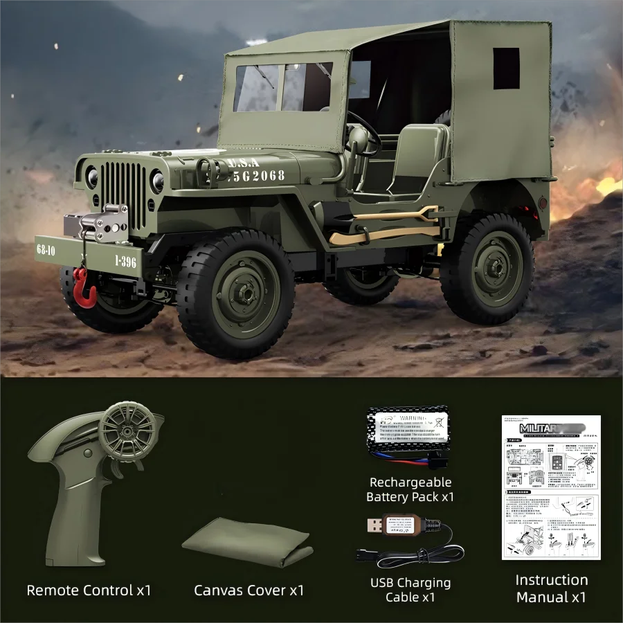 C8815 RC 1:10 JEEP  Car