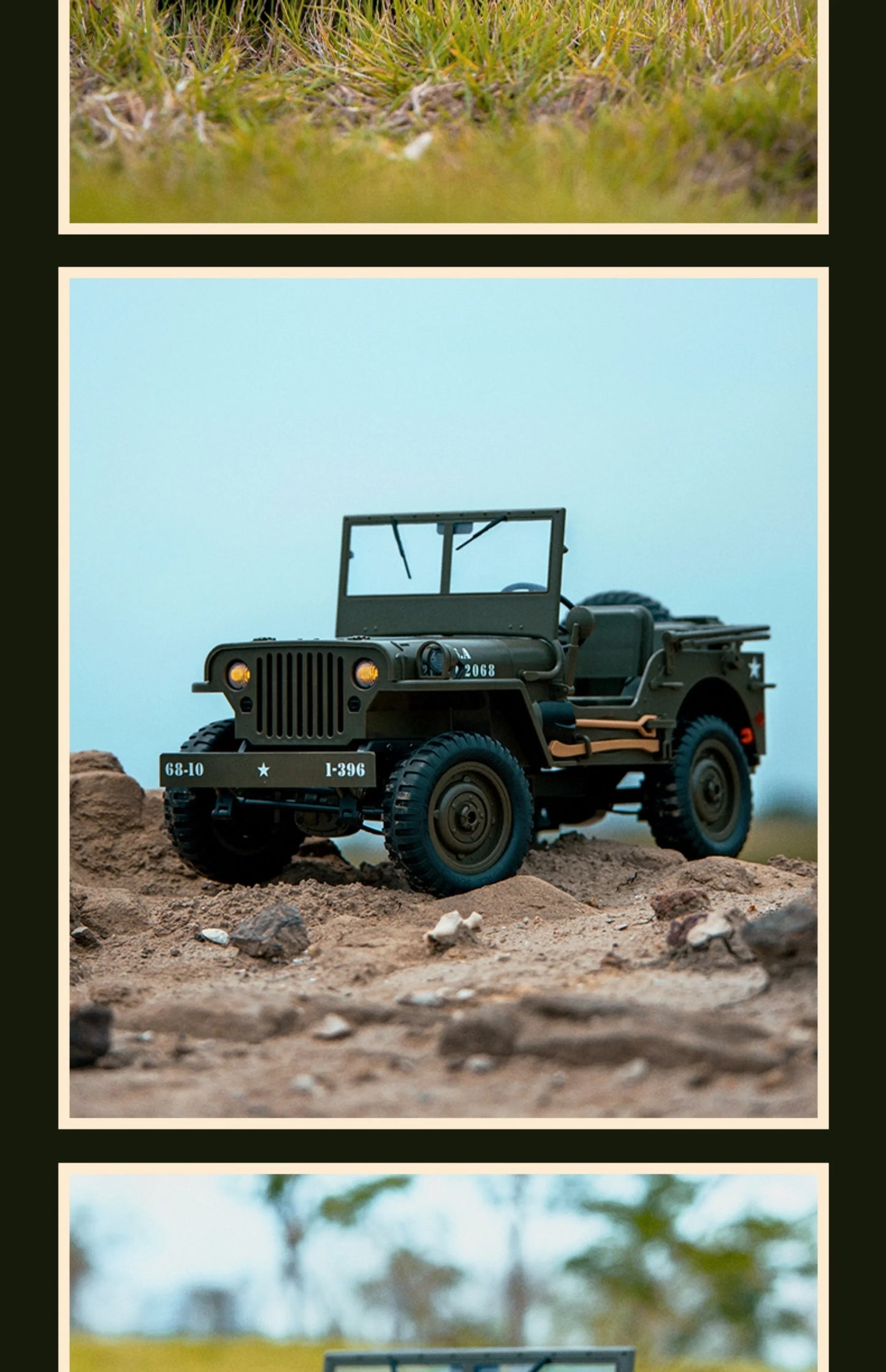 C8815 RC 1:10 JEEP  Car