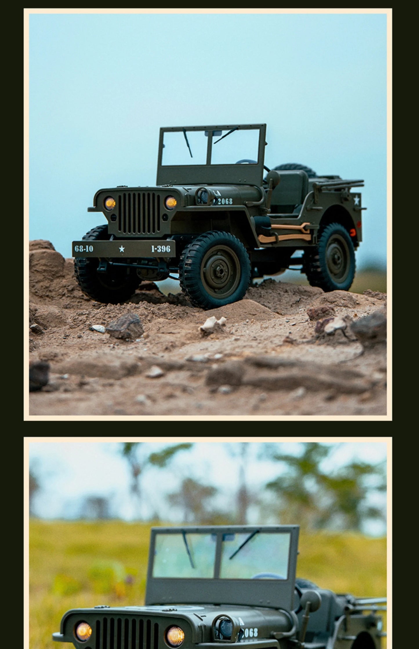 C8815 RC 1:10 JEEP  Car