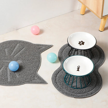 1pcs Ceramic Cat Food Bowl