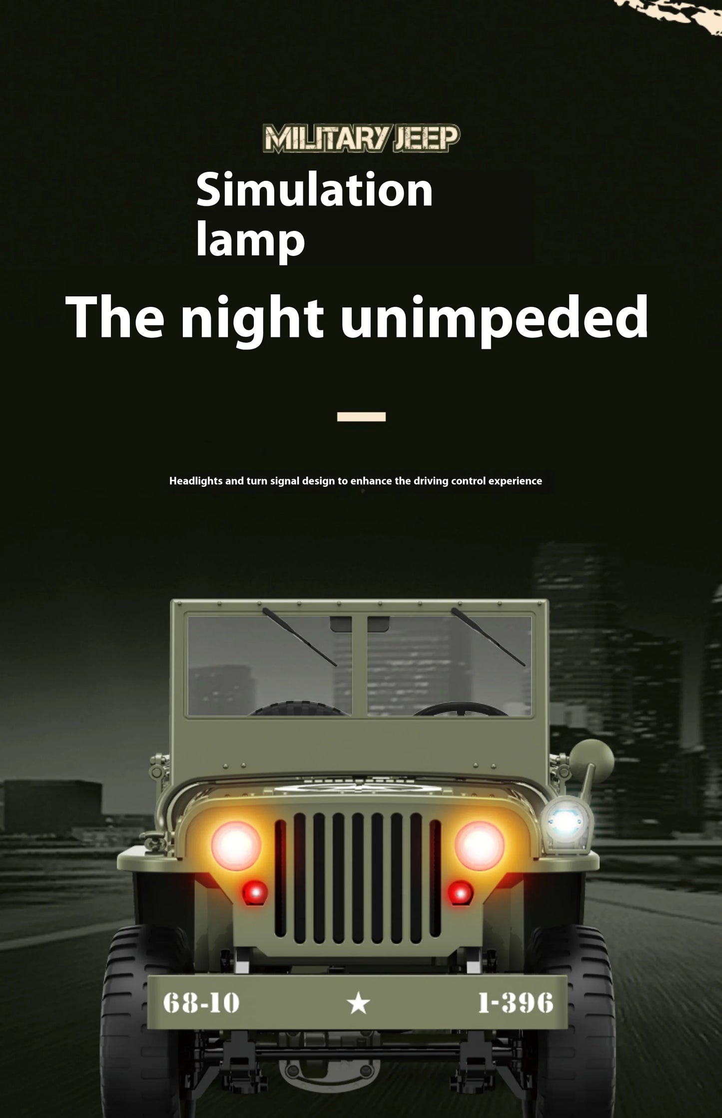 C8815 RC 1:10 JEEP  Car