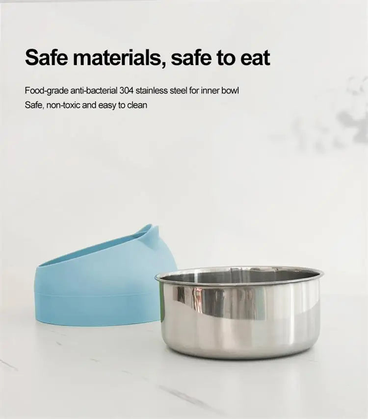 Stainless Steel Creative Inclined Bowl