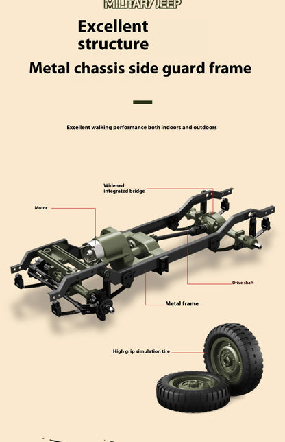 C8815 RC 1:10 JEEP  Car