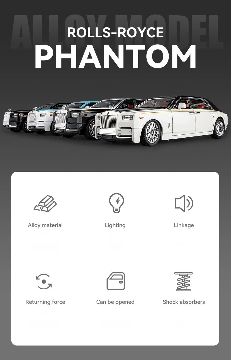 1:18 Rolls-Royce Phantom Model Car