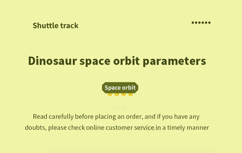 Space Shuttle Theme Car Track For Children