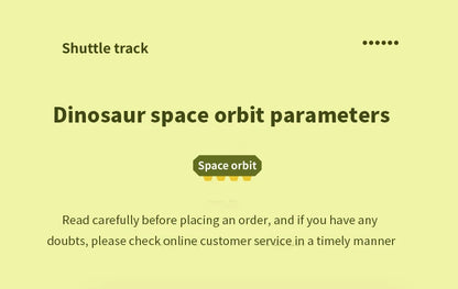 Space Shuttle Theme Car Track For Children