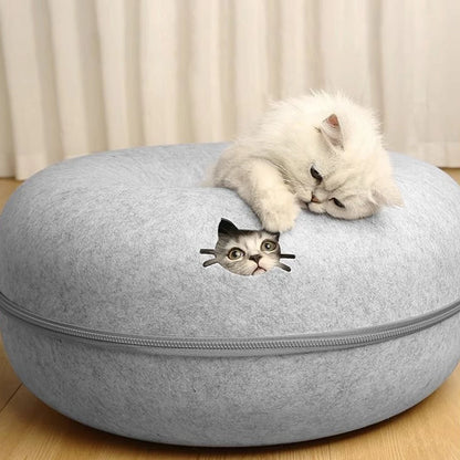 Interactive Round Small Cat Tunnel