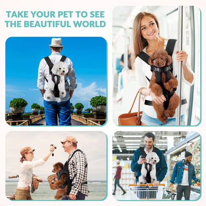 Portable Adjustable Dog Backpack