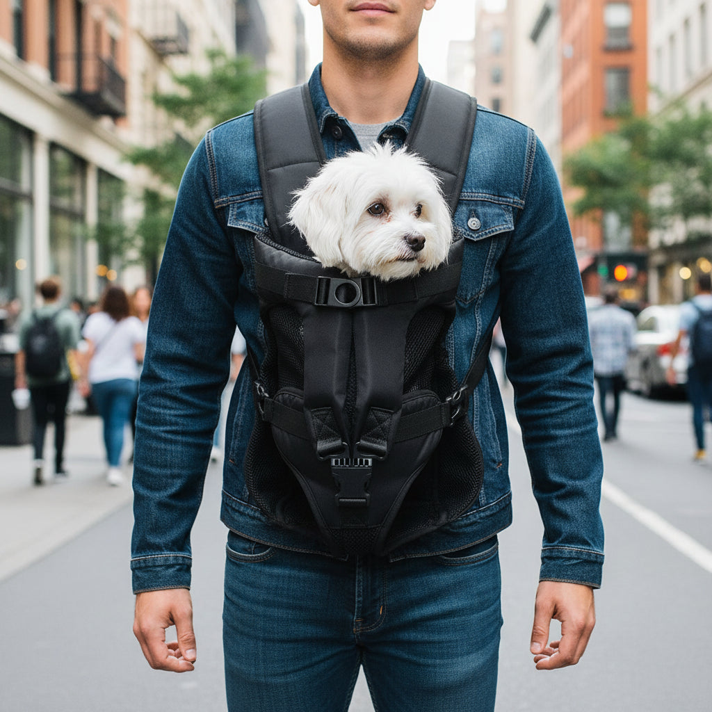 Portable Adjustable Dog Backpack