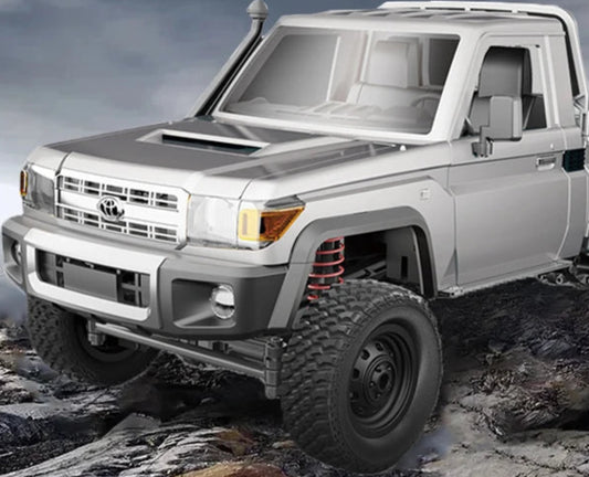 MN82 Controllable Headlights RC pickup Truck