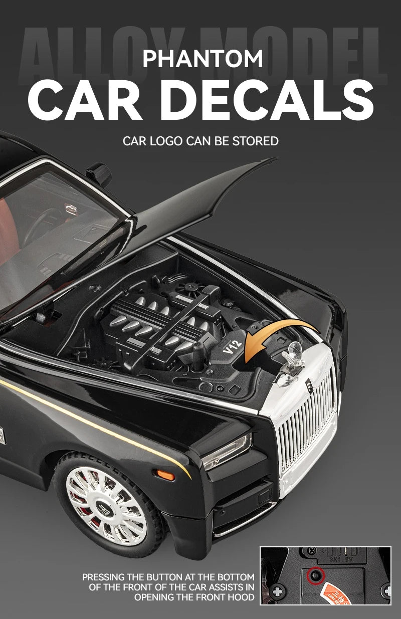 1:18 Rolls-Royce Phantom Model Car