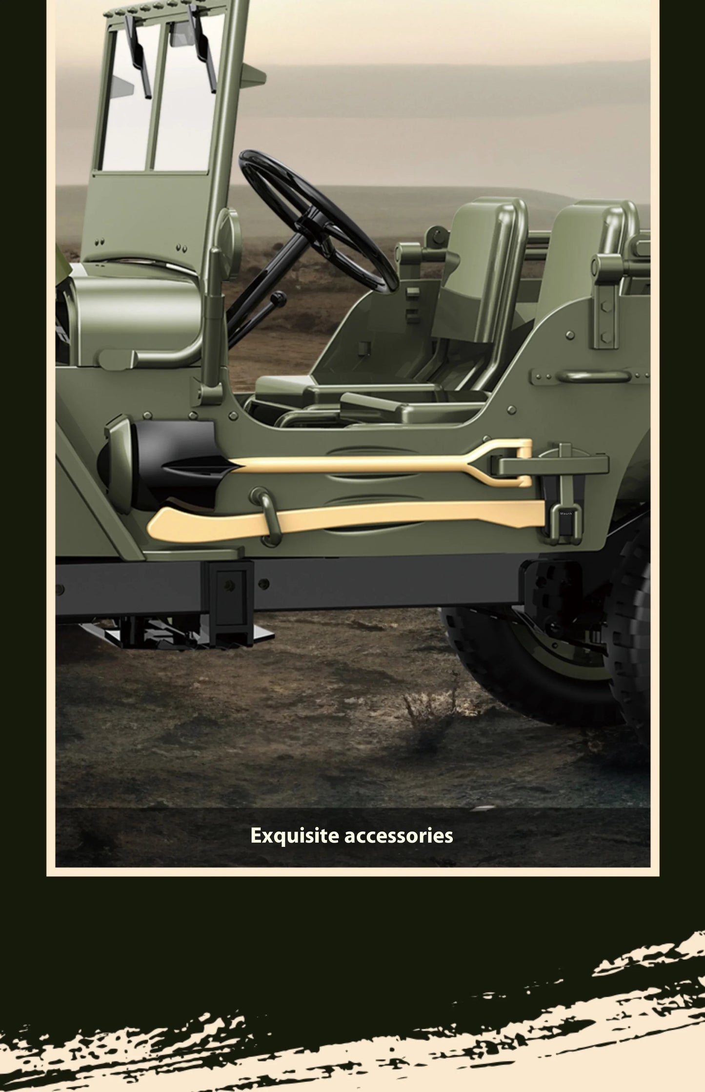 C8815 RC 1:10 JEEP  Car