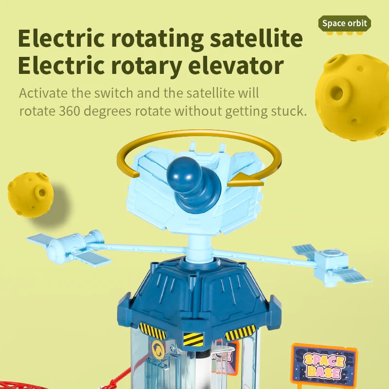 Space Shuttle Theme Car Track For Children