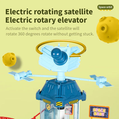 Space Shuttle Theme Car Track For Children