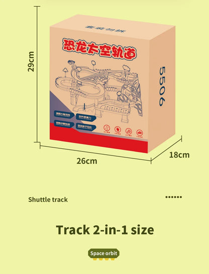 Space Shuttle Theme Car Track For Children