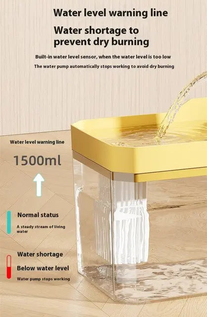 Automatic Pet Water Drinking Fountain